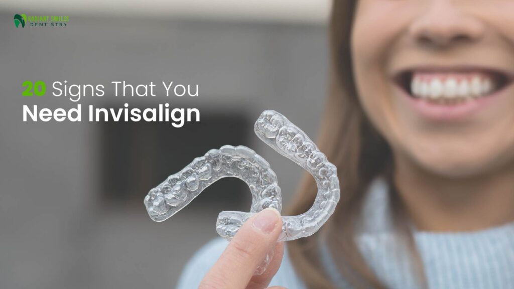 signs you are in need of invisalign